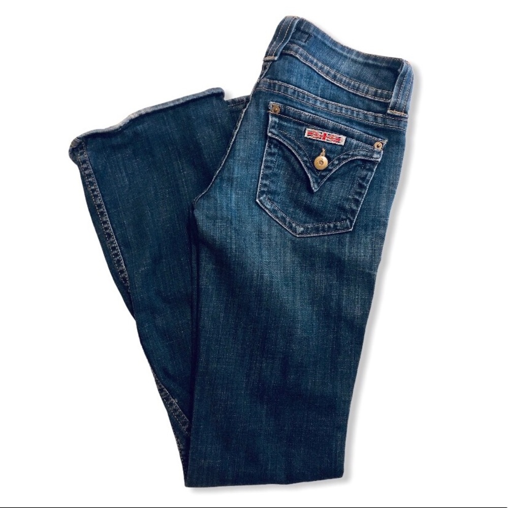 HUDSON signature bootcut jeans